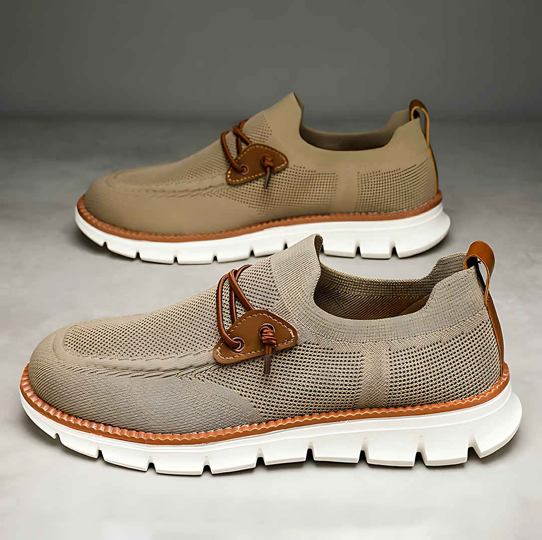 Featherlight Footwear: Stylish and Breathable Mesh Loafers