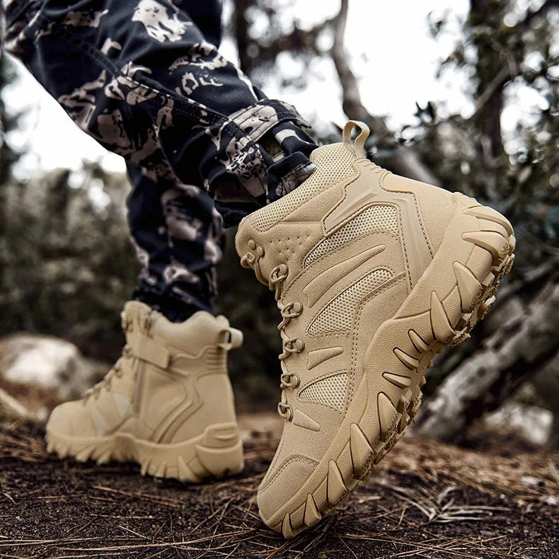 Military-grade Waterproof Men's Hiking Boots