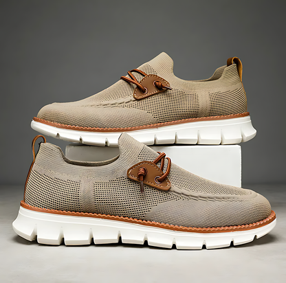 Featherlight Footwear: Stylish and Breathable Mesh Loafers