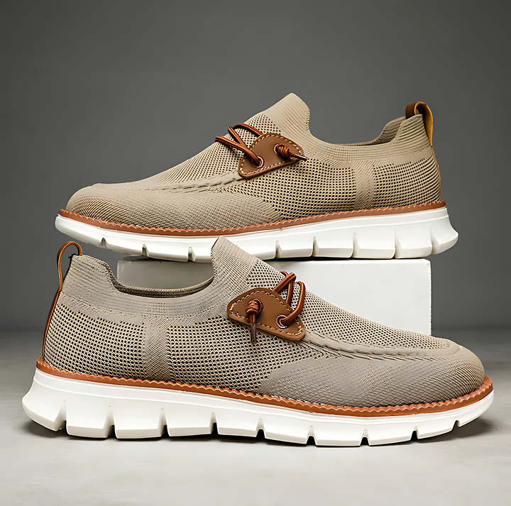 Featherlight Footwear: Stylish and Breathable Mesh Loafers