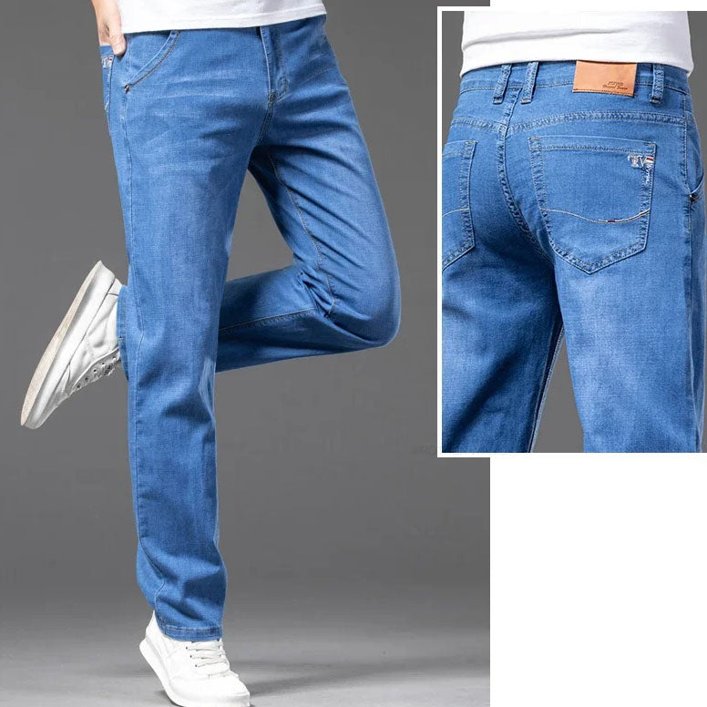 Classic Straight-Cut Modern Man Jeans