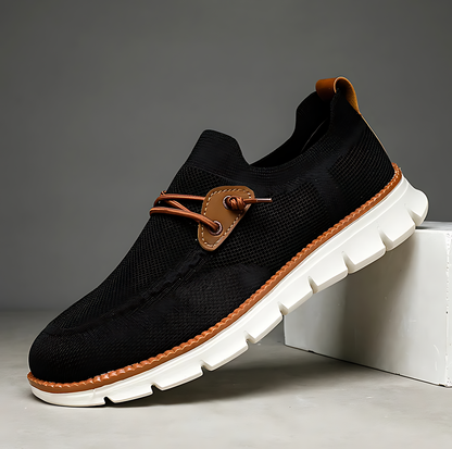 Featherlight Footwear: Stylish and Breathable Mesh Loafers