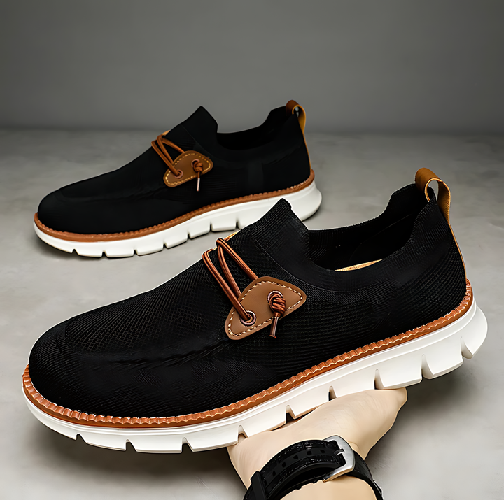 Featherlight Footwear: Stylish and Breathable Mesh Loafers