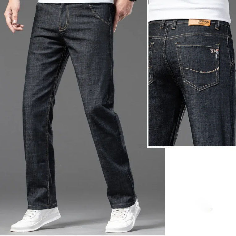 Classic Straight-Cut Modern Man Jeans