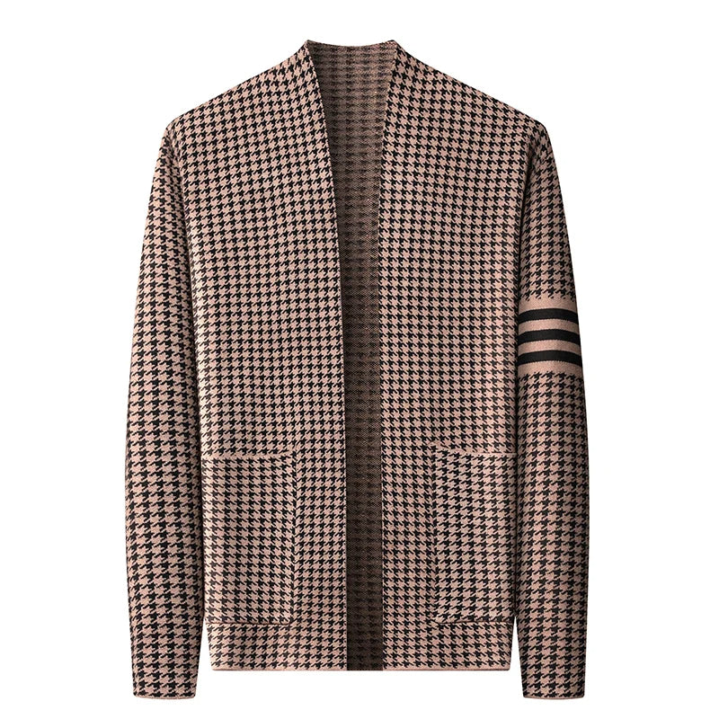 Fashion Meets Function: Warm Cardigan Sweater for Men