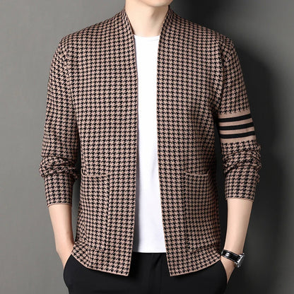 Fashion Meets Function: Warm Cardigan Sweater for Men