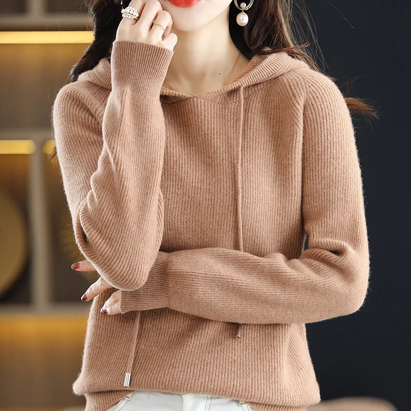 Amaris Hooded Sweater Pullover