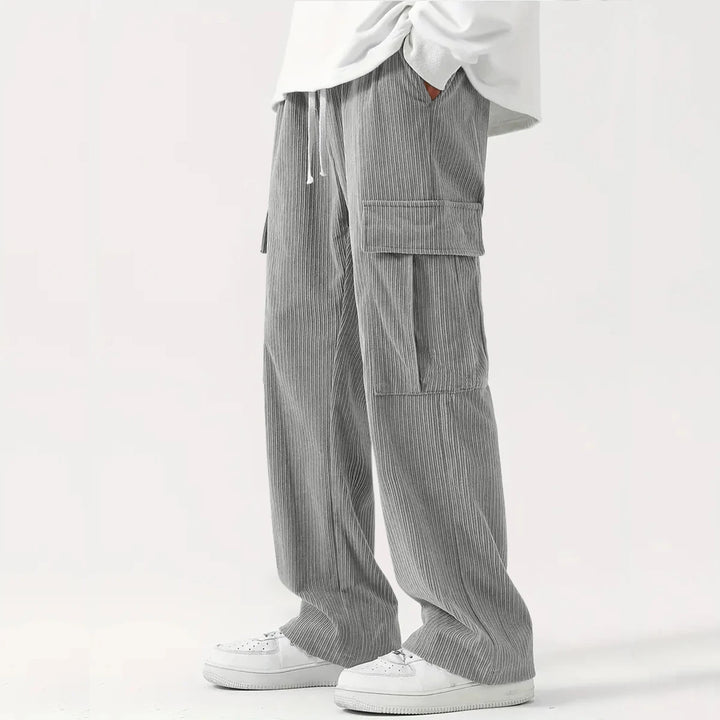 Venturo Corduroy Straight-Leg Pants