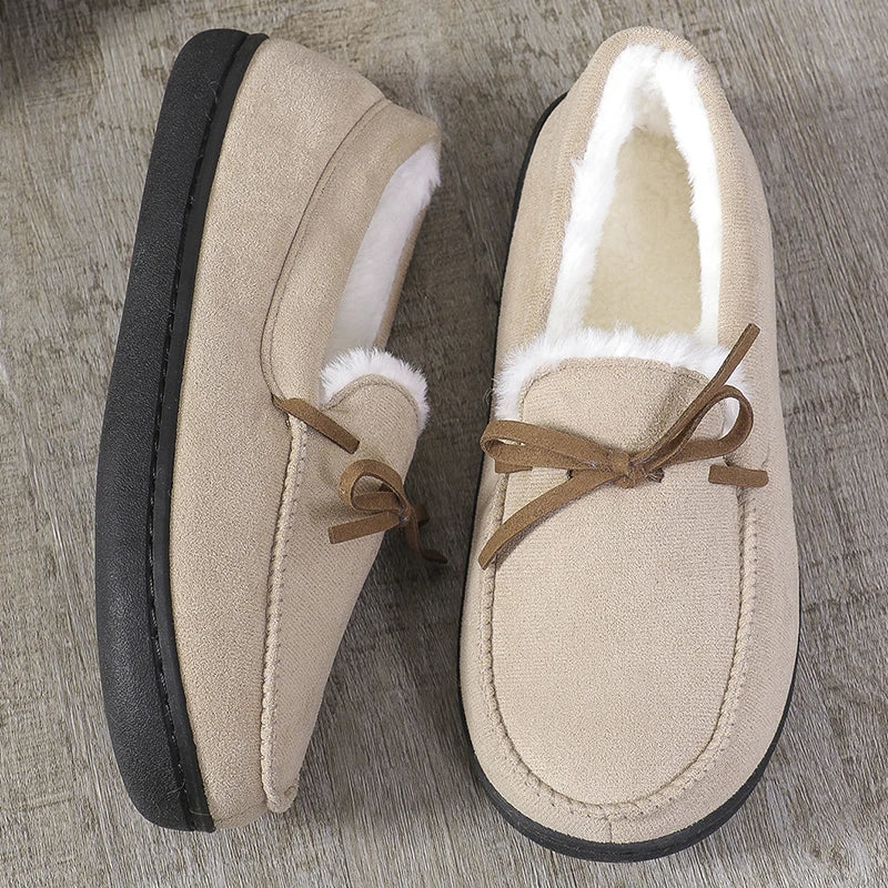 Snowbelle Plush Slip-Ons