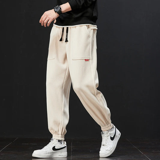 Seoul Wave Corduroy Joggers