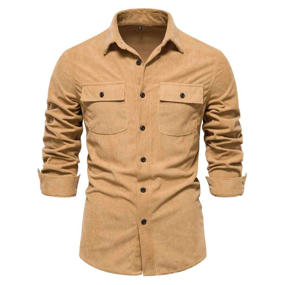 Men's Lightweight Corduroy Shirt