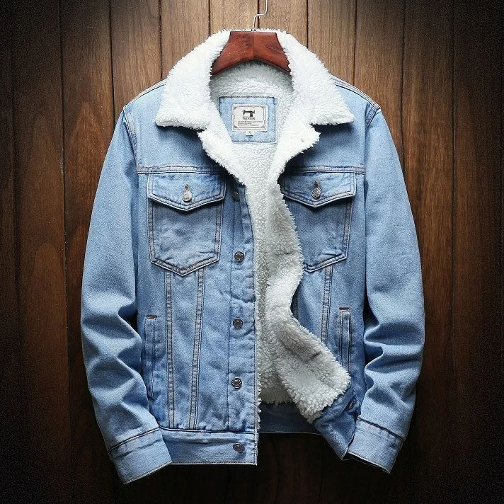 Brunello Wool-Lined Denim Jacket