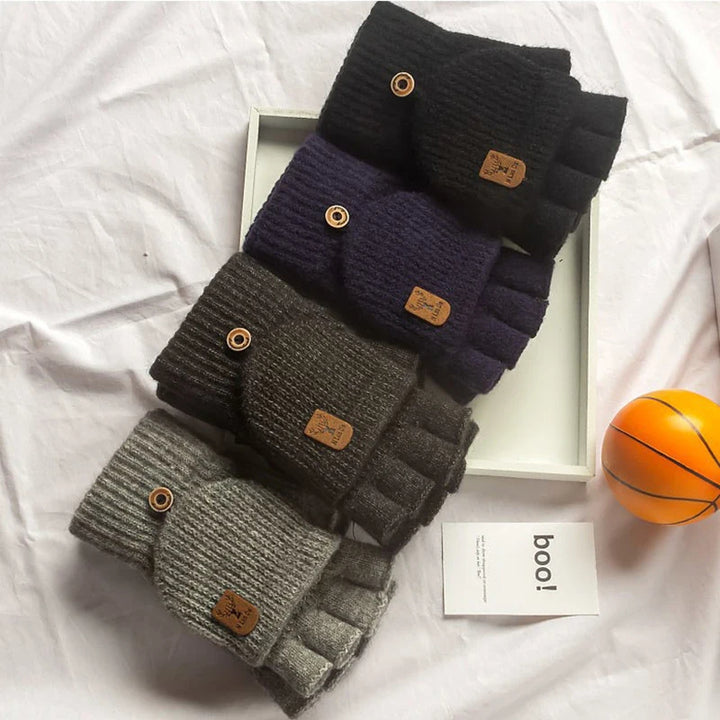 Nordstrom Fingerless Knit Touch Gloves