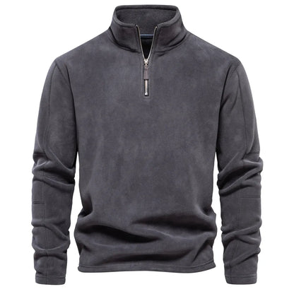 Soft Shell Pullover Fleece Sweatshirt for Men