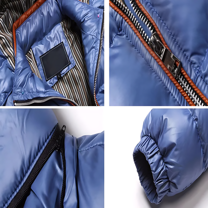 Arctic Shield: Cotton-Stuffed Winter Jacket