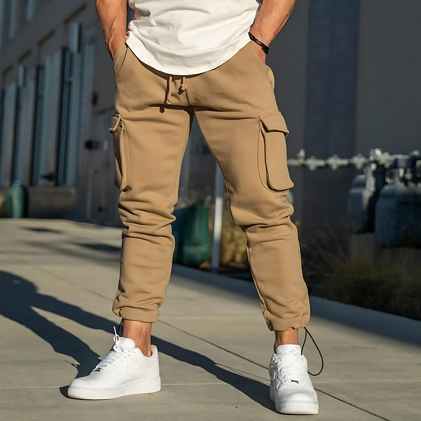 Men's Casual Pants for Gym and Comfortable Daily Wear