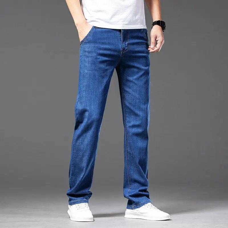 Classic Straight-Cut Modern Man Jeans