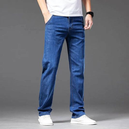 Classic Straight-Cut Modern Man Jeans