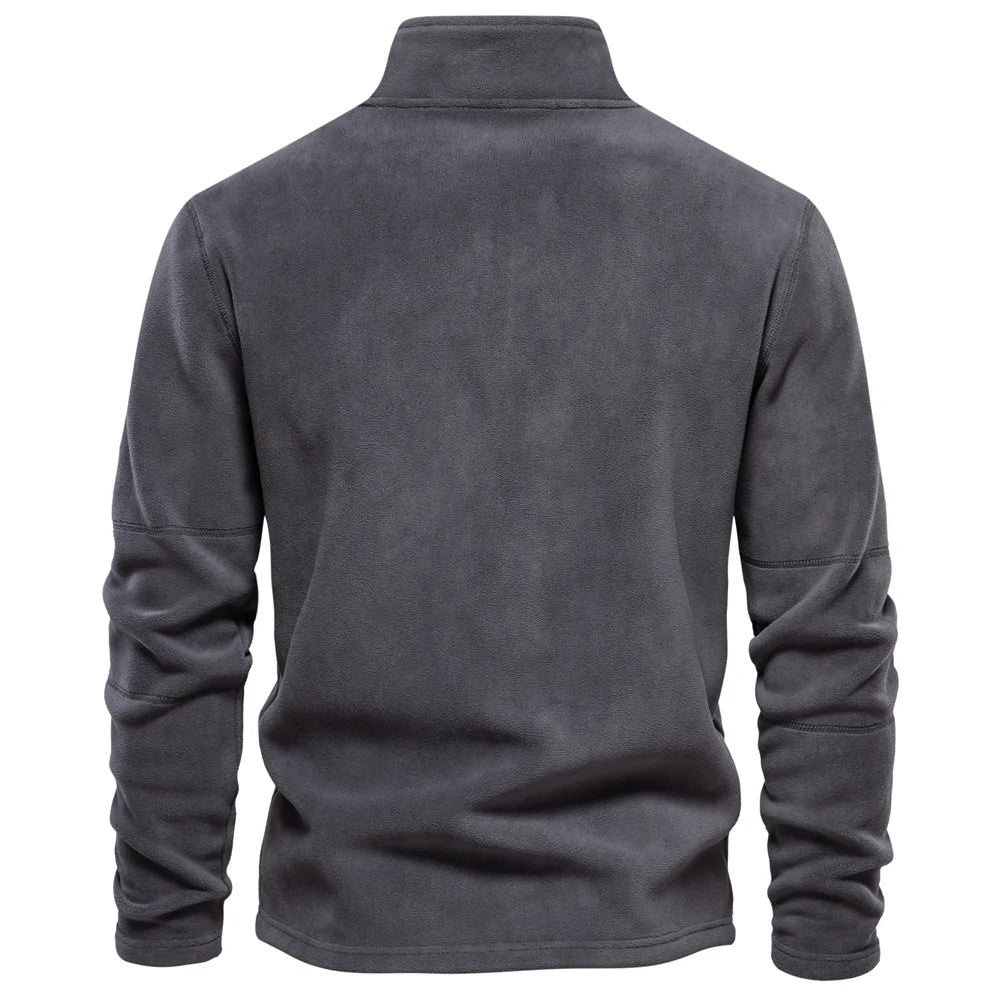 Soft Shell Pullover Fleece Sweatshirt for Men