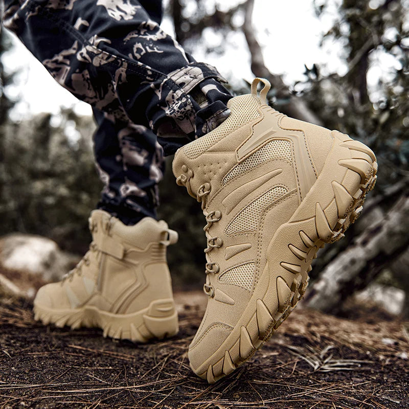 Military-grade Waterproof Men's Hiking Boots