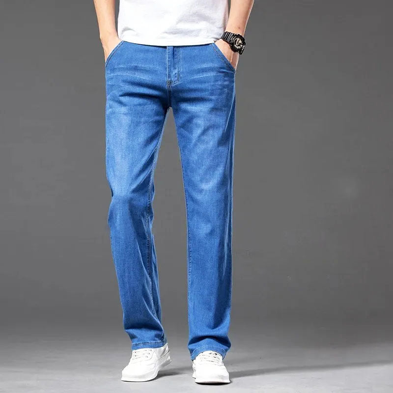 Classic Straight-Cut Modern Man Jeans