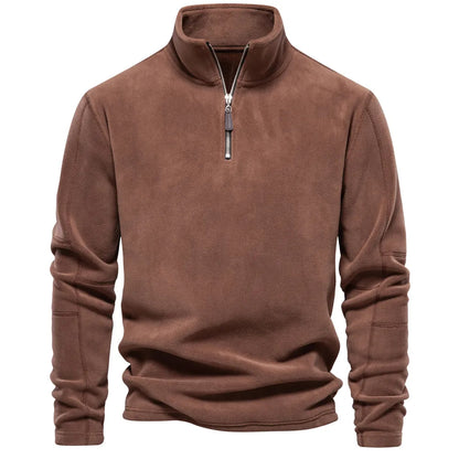 Soft Shell Pullover Fleece Sweatshirt for Men