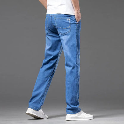 Classic Straight-Cut Modern Man Jeans