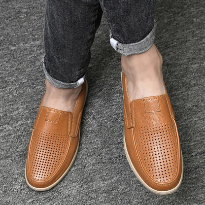 Classic Leather Comfort Loafers for Men