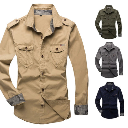 Men's High Quality Tactical Cargo Shirts