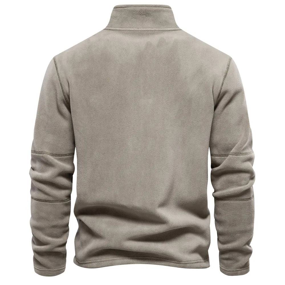 Soft Shell Pullover Fleece Sweatshirt for Men