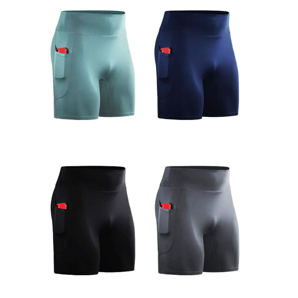 EliteSport - Quick Drying Men Compression Shorts with Extra Pockets