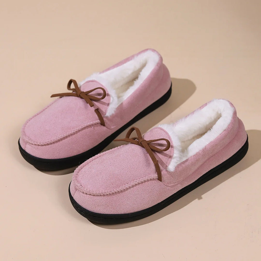 Snowbelle Plush Slip-Ons