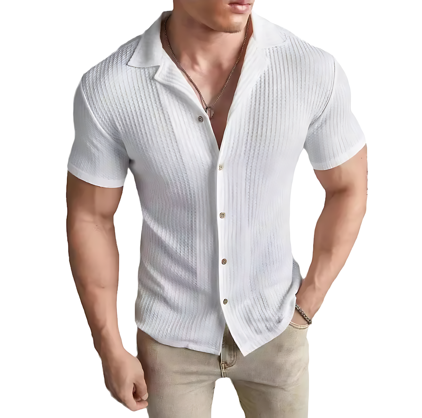 Harbor Men's Waffle Shirt