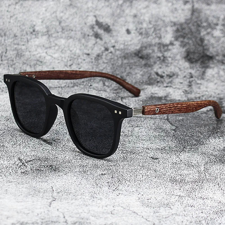 Timeless Artisan Retro Square Sunglasses