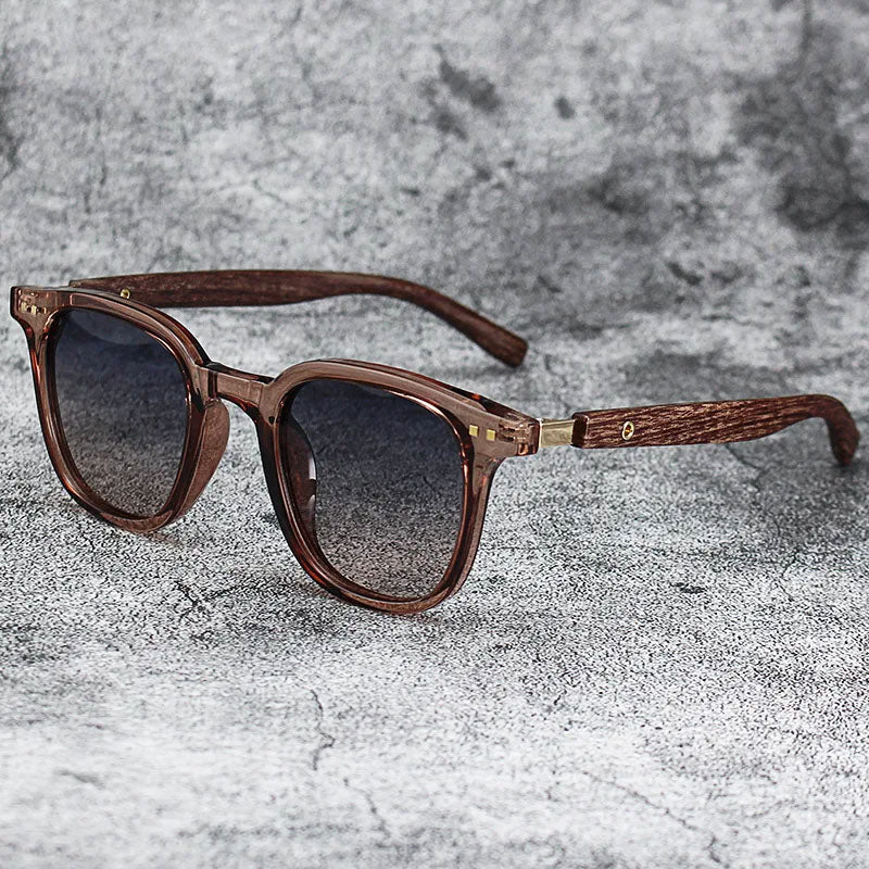 Timeless Artisan Retro Square Sunglasses