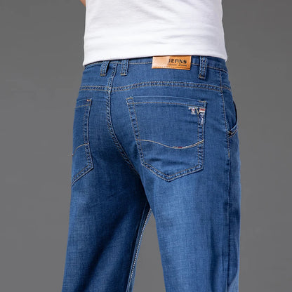 Classic Straight-Cut Modern Man Jeans