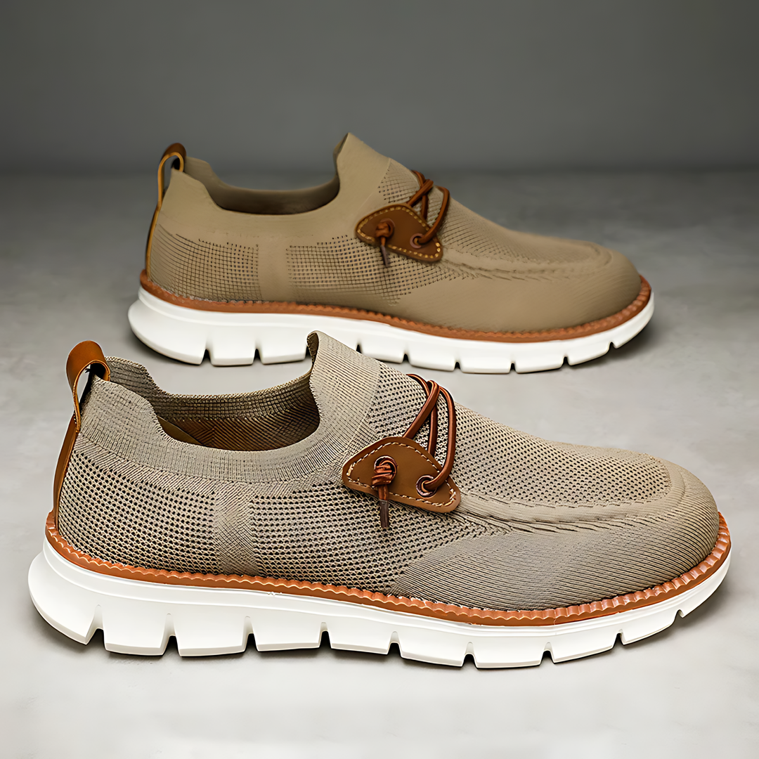 Featherlight Footwear: Stylish and Breathable Mesh Loafers