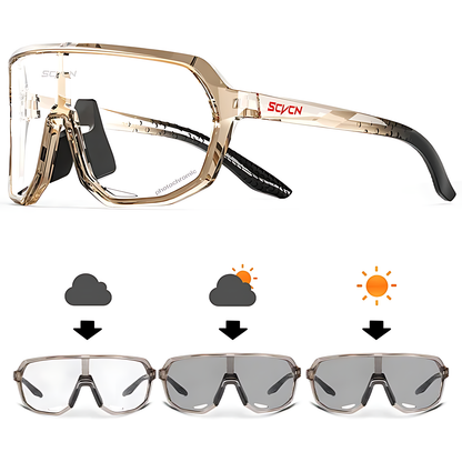 SportShift UV400 Photochromic All-Sport Sunglasses