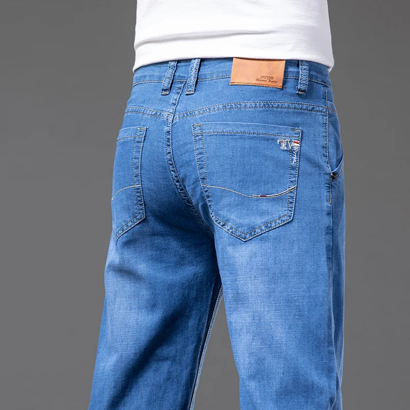 Classic Straight-Cut Modern Man Jeans