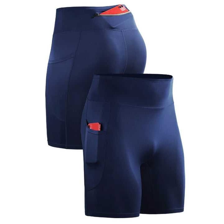 EliteSport - Quick Drying Men Compression Shorts with Extra Pockets