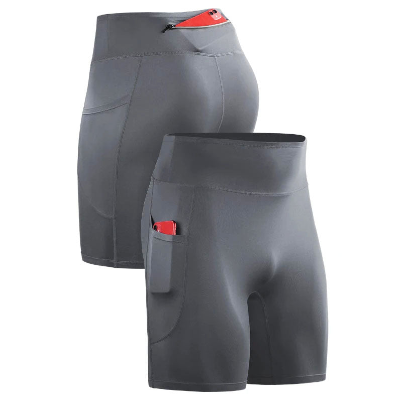 EliteSport - Quick Drying Men Compression Shorts with Extra Pockets