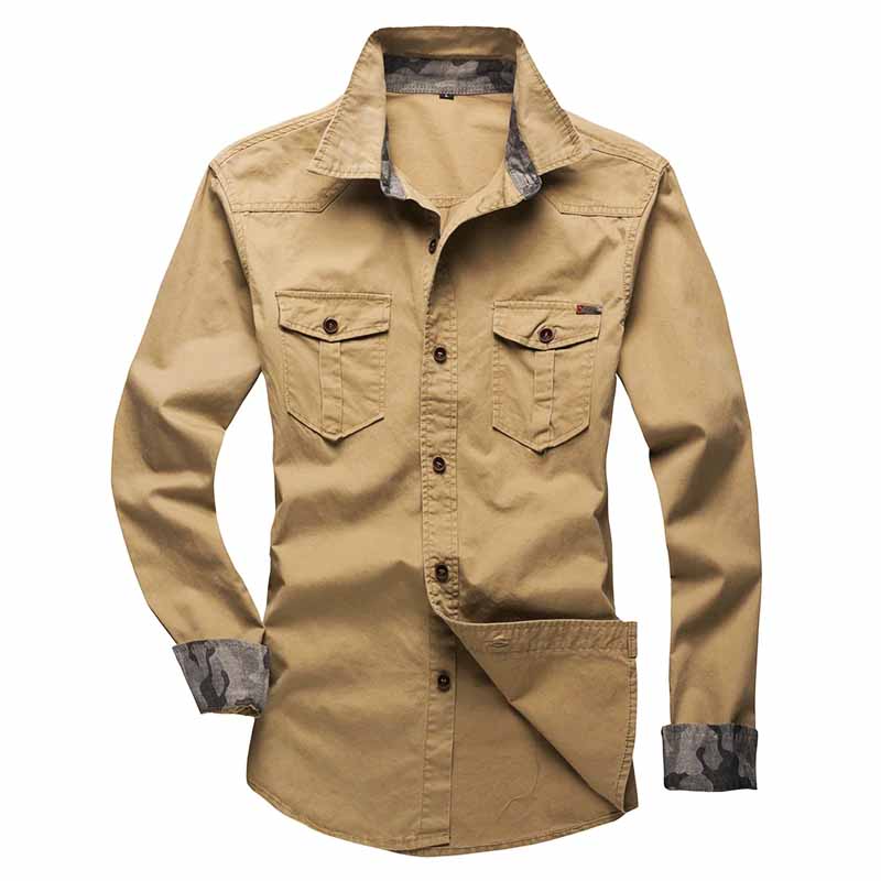 Men's High Quality Tactical Cargo Shirts