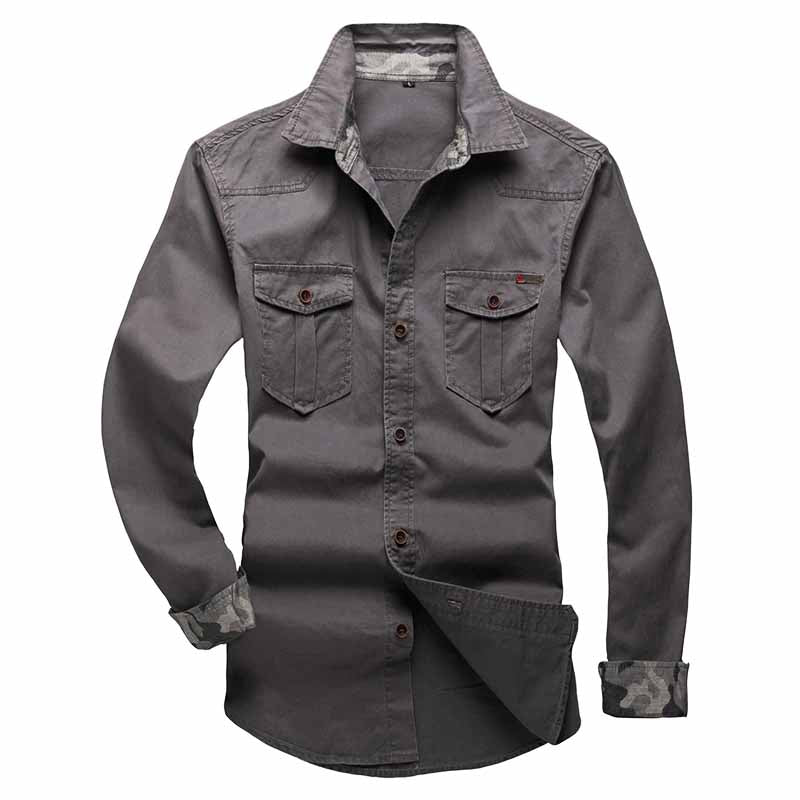 Men's High Quality Tactical Cargo Shirts