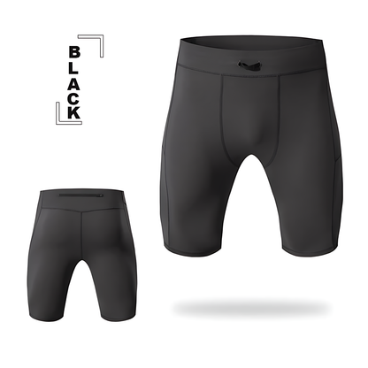 SportPro - Quick Drying Men Compression Shorts with Extra Pockets