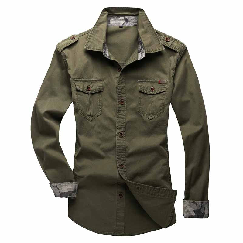 Men's High Quality Tactical Cargo Shirts