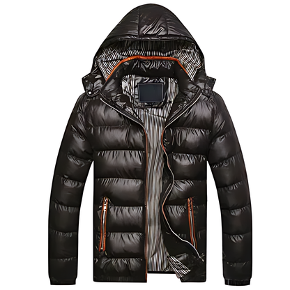 Arctic Shield: Cotton-Stuffed Winter Jacket