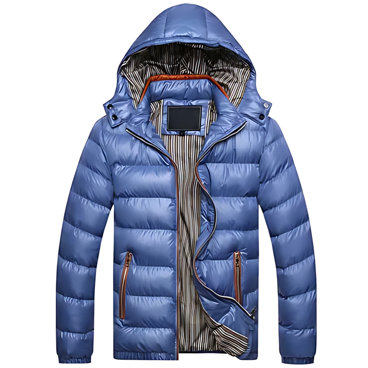 Arctic Shield: Cotton-Stuffed Winter Jacket