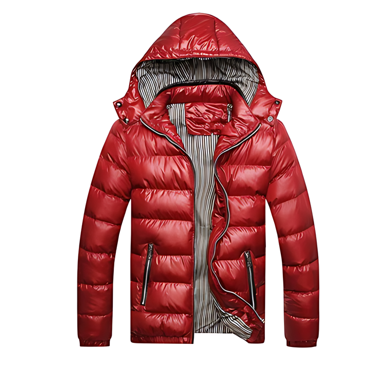 Arctic Shield: Cotton-Stuffed Winter Jacket