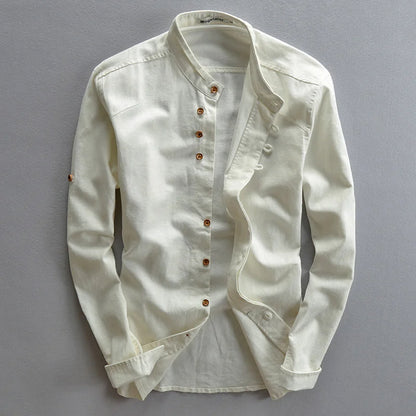 Premium 'Samurai' Cotton Linen Shirt