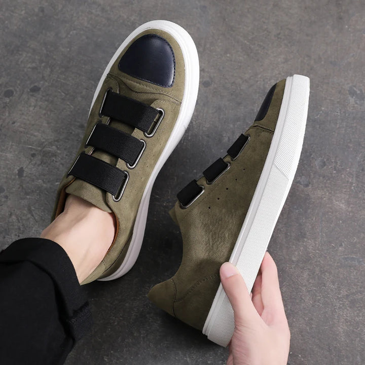 Hampton Suede Strap Sneakers